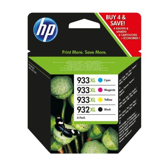 CARTUCHO HP OFFIC. 6600/6700 PACK BK-C-M-Y 932 XL 933XL