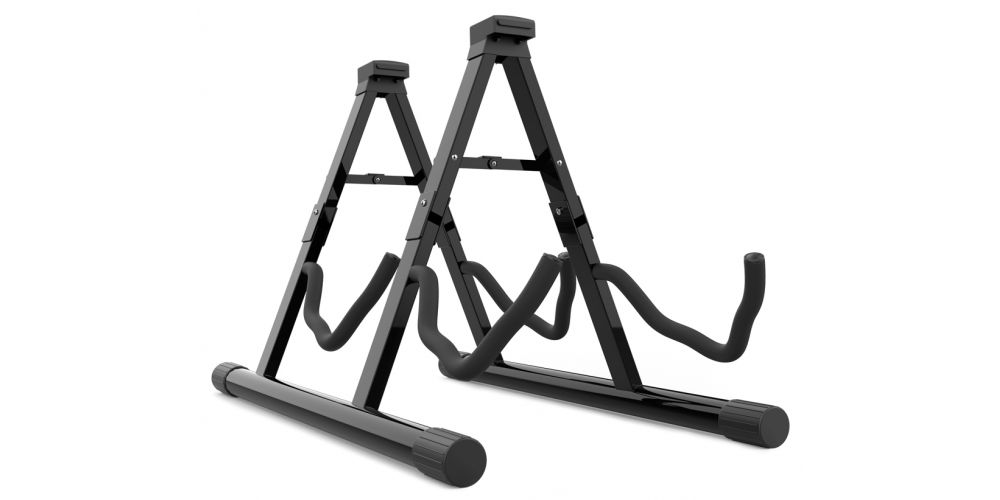 Audibax SGL-042 Soporte Suelo Dos Guitarras Eléctricas Acústicas o Bajos