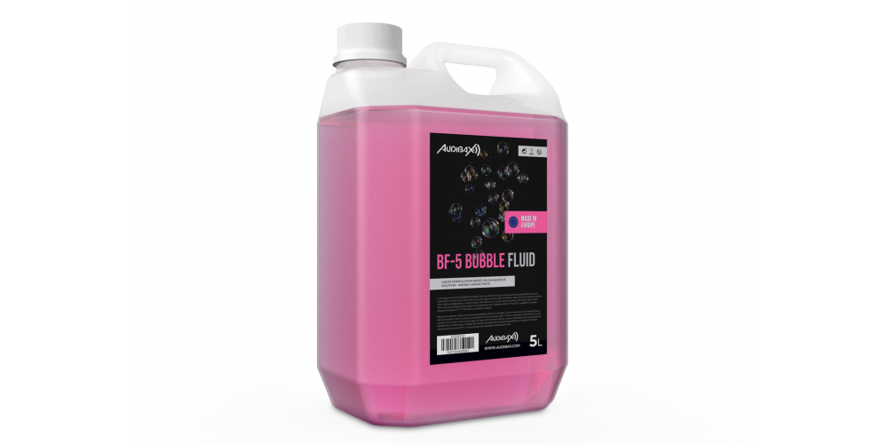 Audibax BF-5 Bubble Fluid Liquido Burbujas 5L