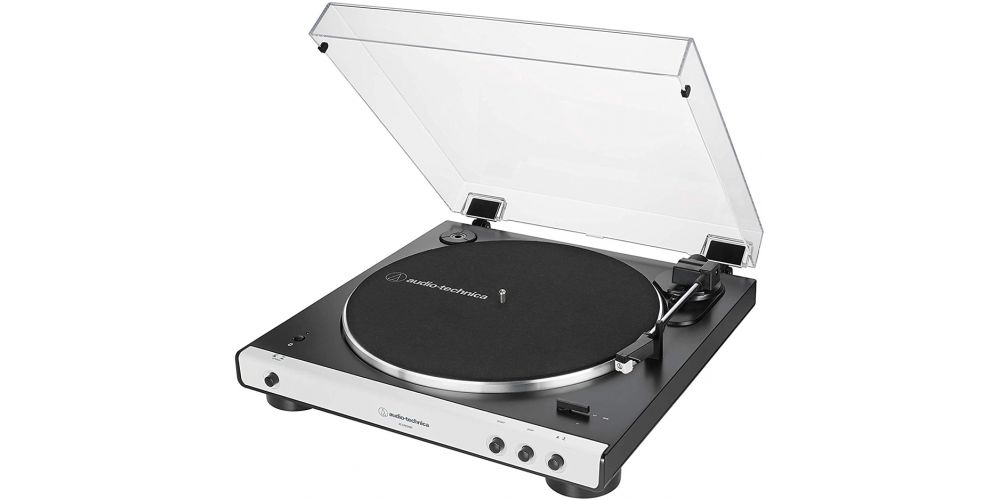 Audio Technica AT-LP60XBT WH Giradiscos Bluetooth Inalámbrico