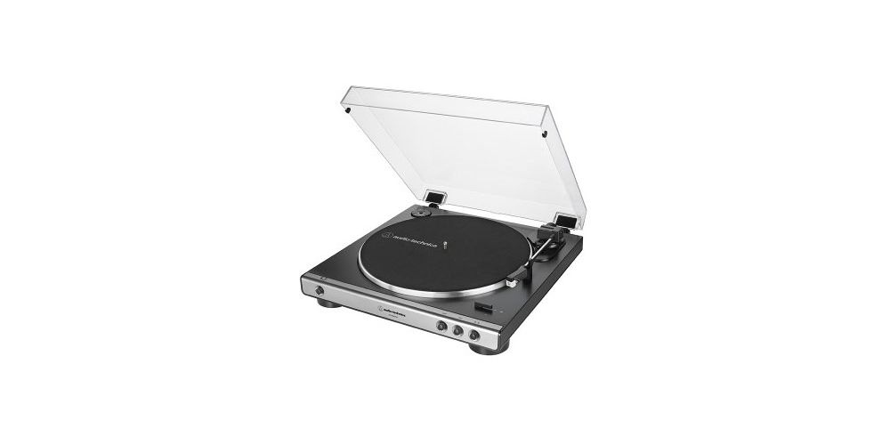 Audio Technica AT-LP60XUSB GM Giradiscos Automático Estéreo de Tracción por Correa (Analógico y USB)