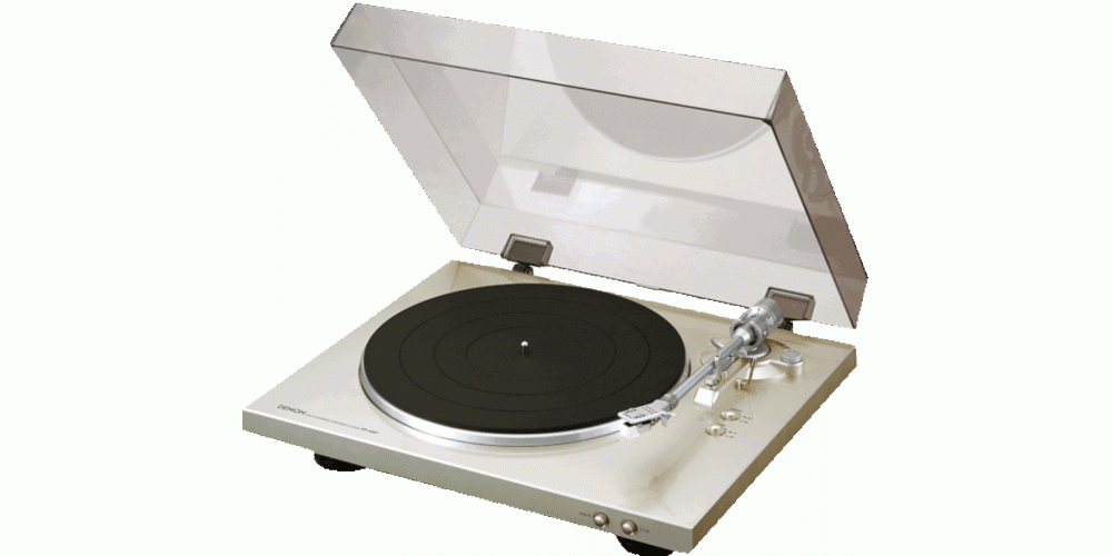 DENON DP-300 F SILVER.Giradiscos DP300 Capsula magnetica