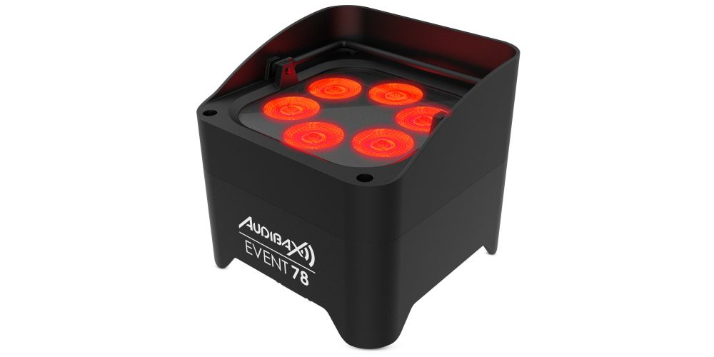 Audibax Event 78 Foco con Batería de iluminación estructural 72W LED RGBWAUV 6 en 1