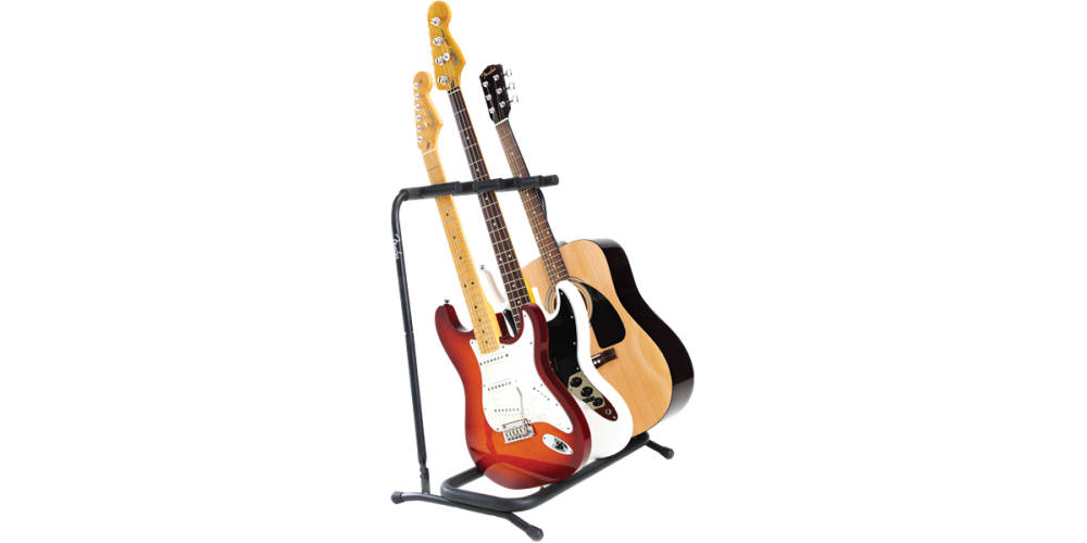 Fender Multi-Stand 3 Soporte suelo para 3 Guitarras
