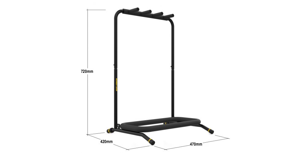 Monkey Loop Floor Prime Plus 3 Soporte Suelo Para 3 Guitarras-gallery-12