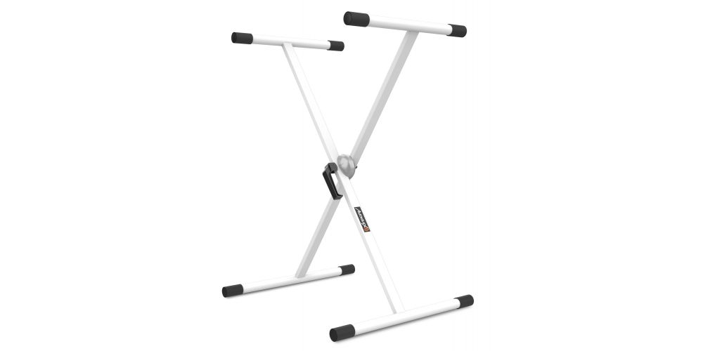 Audibax Onyx 131 White Soporte Tijera para Teclado (Yamaha, Casio, Roland, Korg )