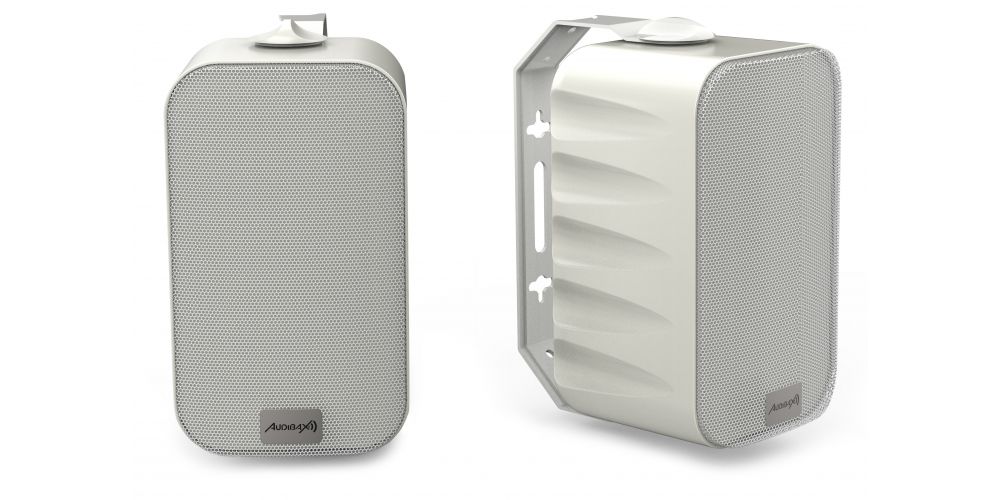 Audibax PR-42T White Altavoces 100V Instalación 2 Vías 75W con soporte