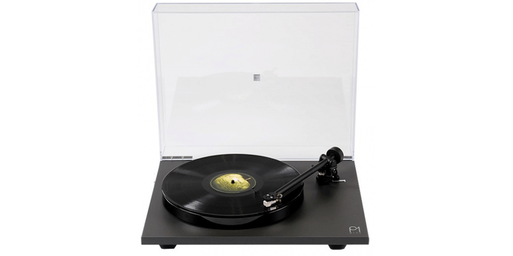 REGA Planar 1 Plus Matt Negro Giradiscos Previo Incorporado