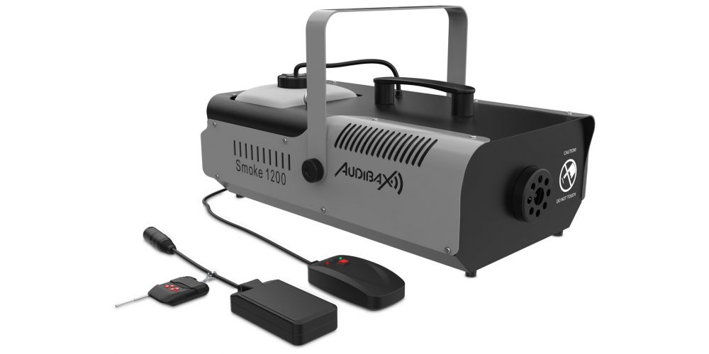 Audibax Smoke 1200 Máquina Humo 1200w Discoteca Profesional + Mando Inalámbrico