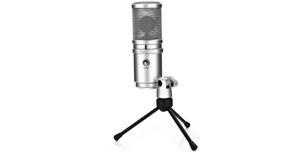 Superlux E205U Micrófono Condensador Estudio Silver