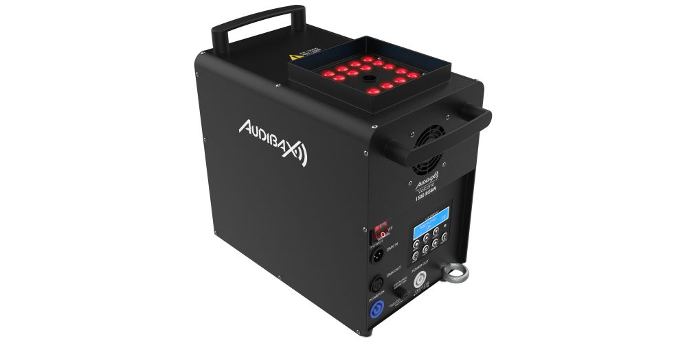 Audibax Volcano 1500 RGBW Máquina de Humo 1500W + 240W LED RGBW 