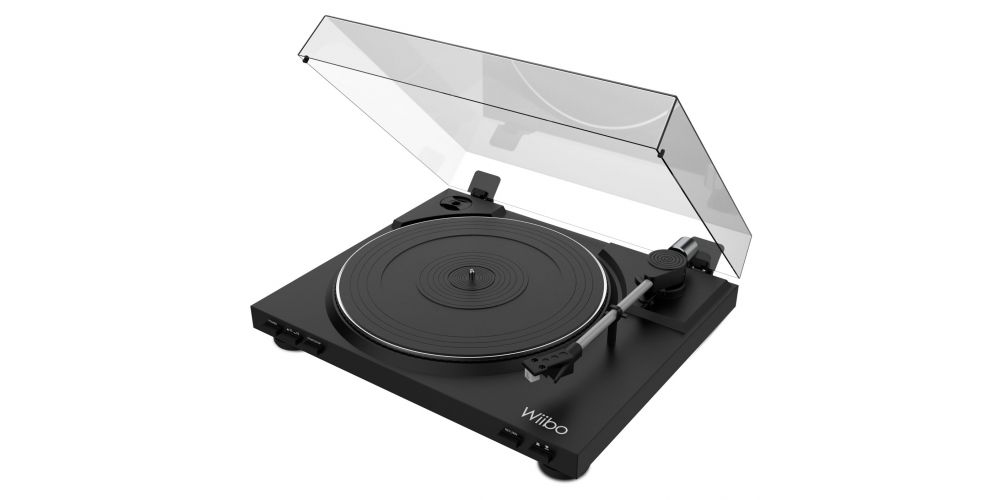 Wiibo Lyra 100 USB Plato Giradiscos con Previo Phono y Cápsula Audio Technica Premium