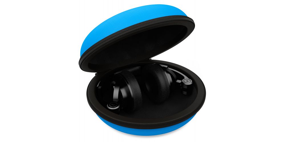 Audibax Atlanta Case 30 Blue Headphone Bolsa Funda para Auriculares Eva