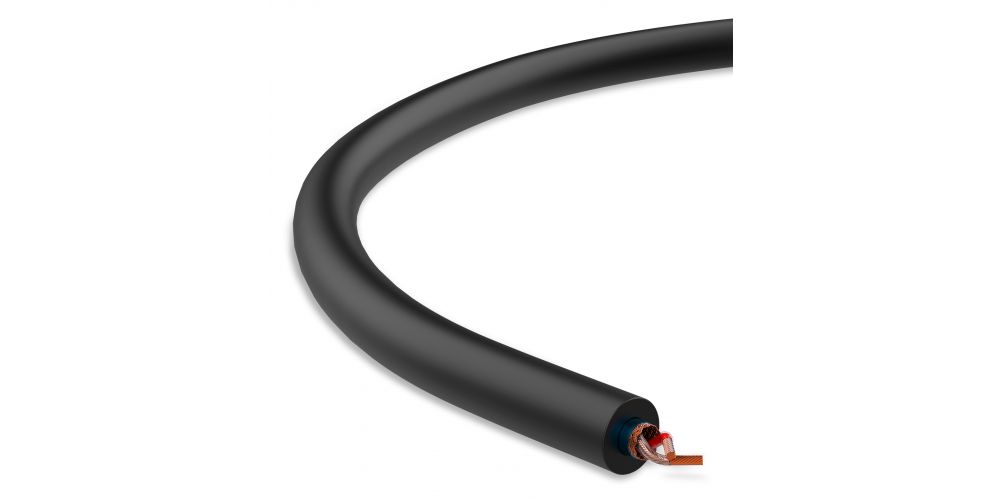 Audibax Silver BSD100 Black Bobina Cable DMX 100 Metros