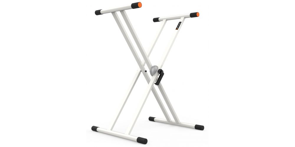 Audibax Onyx 130 Plus Blanco Soporte Tijera Premium Profesional Teclado (Yamaha, Casio, Roland, Korg )