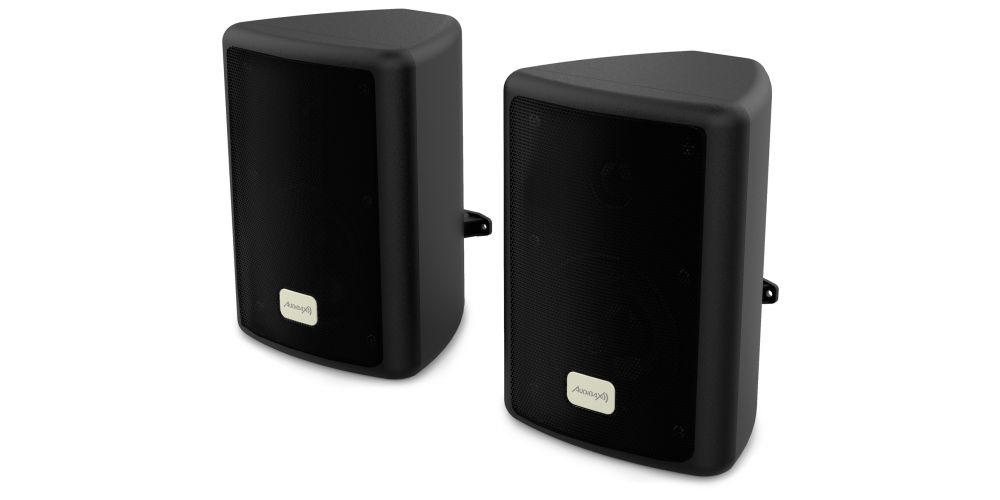 Audibax PR-41 Altavoces Estantería HiFi y Sonorización 75 W con soporte de Pared Incluido. Pareja