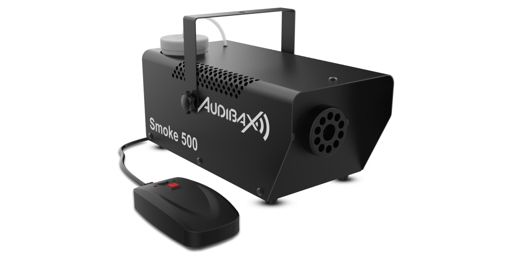 Audibax Smoke 500 Máquina Humo 500W Discoteca Portátil + Mando