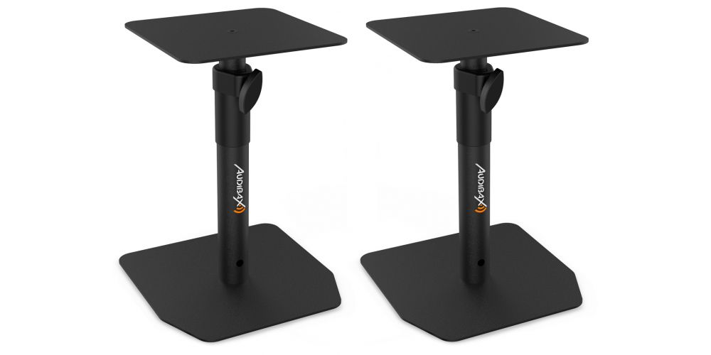 Audibax Neo STM-20 Soportes de Mesa Regulables para Monitor Estudio y Altavoz ( Pareja )