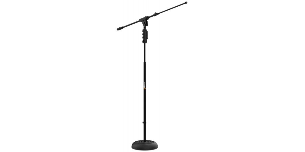 Audibax Base 10E Soporte de Micrófono Suelo Jirafa Ajustable Base Redonda y Easy Block