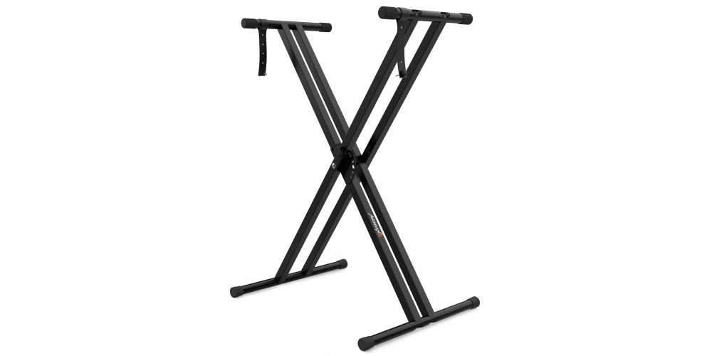 Audibax Onyx 120 Soporte Tijera Doble para Teclado (Yamaha, Casio, Roland, Korg)