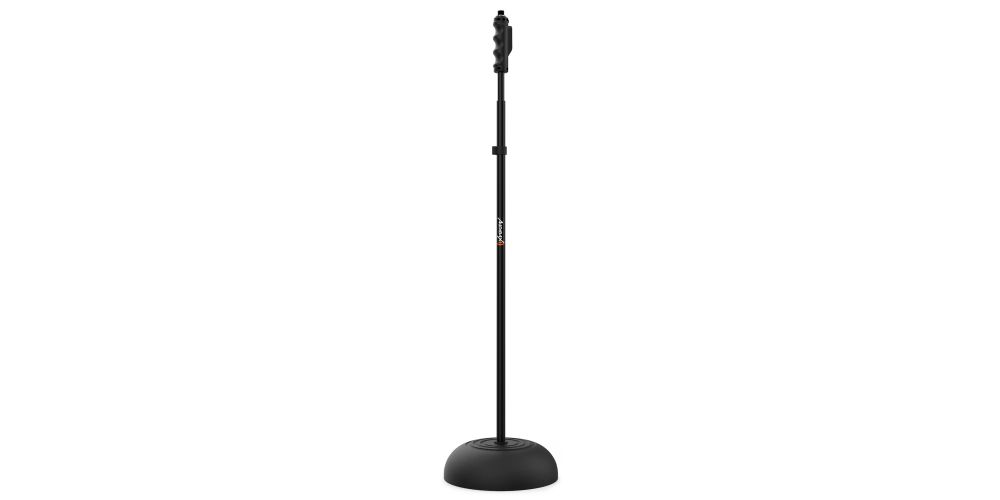 Audibax Base 5E Black Soporte de Micrófono Regulable con Base Redonda y Easy Block