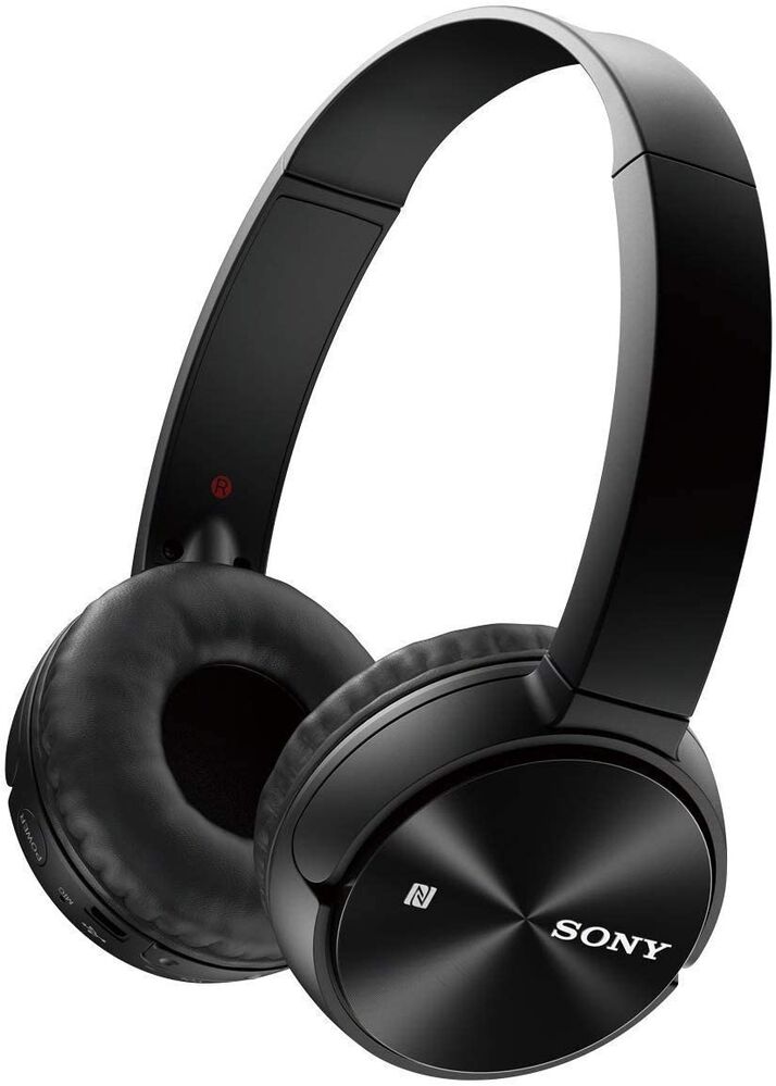 SONY AURICULARES INALAMBRICOS BLUETOOTH CON MICROFONO, COLOR NEGRO PRODUCTO  REACONDICIONADO