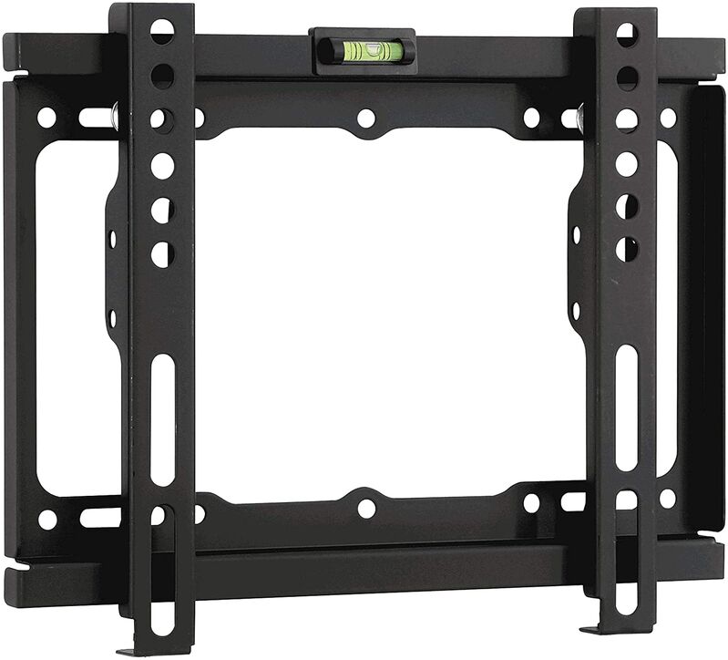 SOPORTE MONITOR LCD/TFT MONTAJE PARED, Soporte fijo 17'' a 42'' (200x200) 20kg, Negro