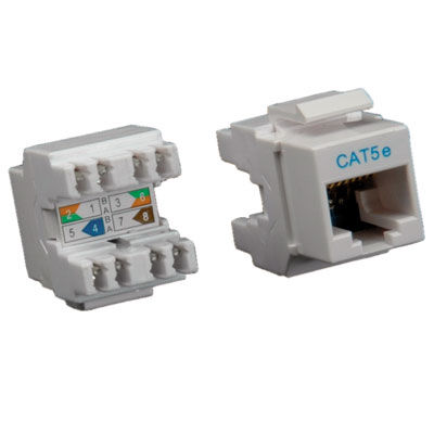 CONECTOR RJ45 HEMBRA/KRONE CAT.5E PARA PATCHPANEL Y ROSETA , COLOR GRIS-gallery-thumb-0
