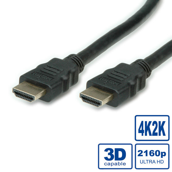CABLE HDMI 2.0 5 M.ULTRA HD (4K2K) CON ETHERNET M/M 3480x2160 60 Hz VALUE-gallery-0