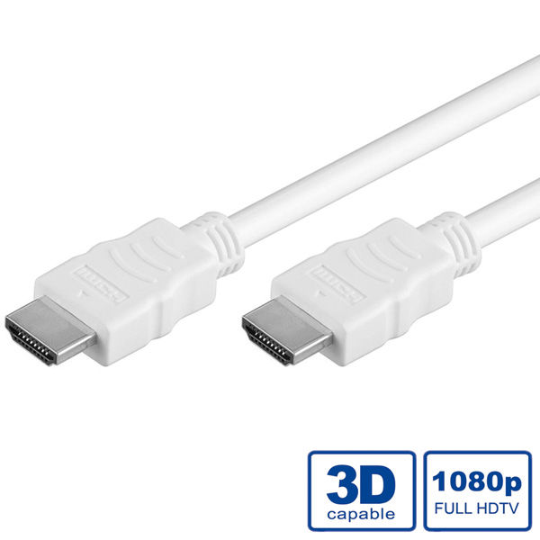 CABLE HDMI 7,5 M 2K 1920x1080 60Hz M/M BLANCO VALUE-gallery-thumb-0