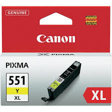 CARTUCHO CANON CLI551XL MG5450/6350 IP7250 AMARILLO