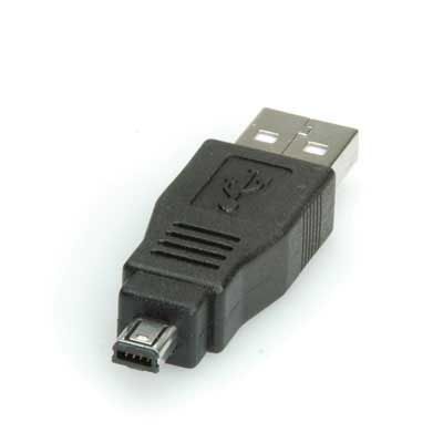 ADAPTADOR USB A M/USB MINI HIROSE 4 PIN M