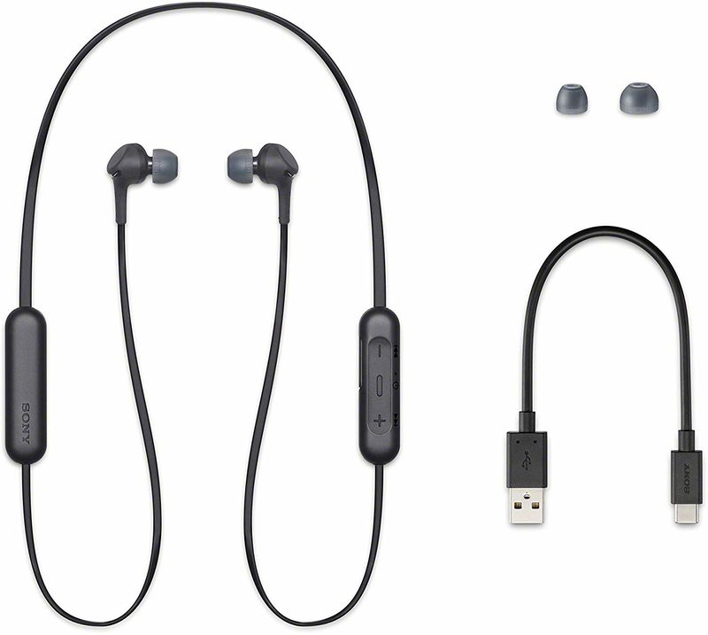 Auriculares internos inalámbricos con EXTRA BASS™ Voice Assistant compatible Negro SONY-gallery-thumb-2