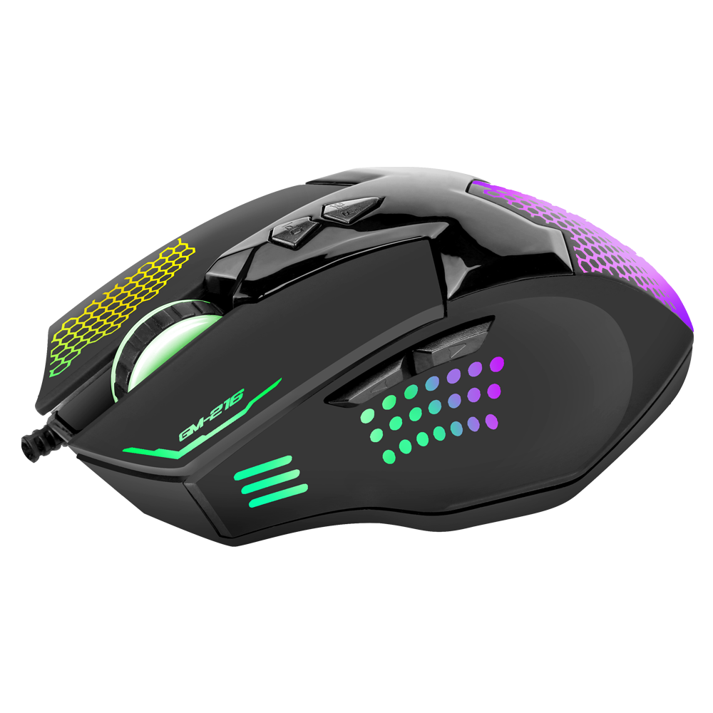 RATON USB 2.0 GAMING MOUSE 7 COLORES XTRIKE ME