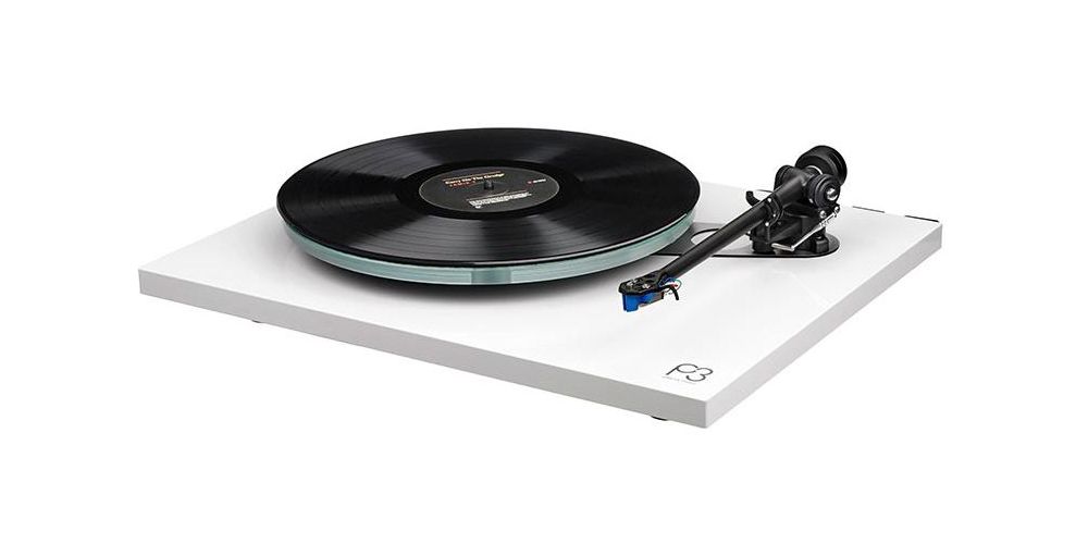 REGA Planar 3  Blanco Giradiscos Hifi Sin capsula