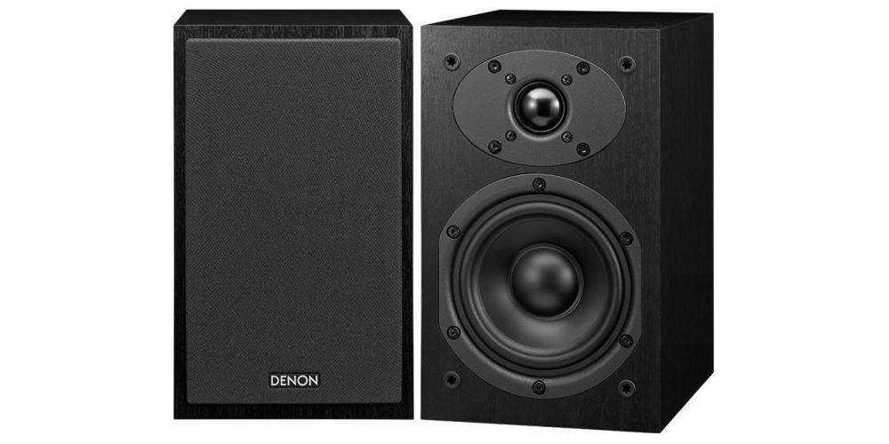 DENON SCM 41 Altavoces Alta fidelidad Estantería. Pareja Negros