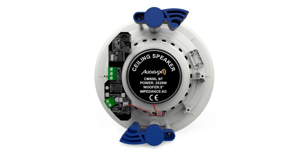 Audibax CM508-BT4 - Altavoces de Techo con Bluetooth - 2 Altavoces