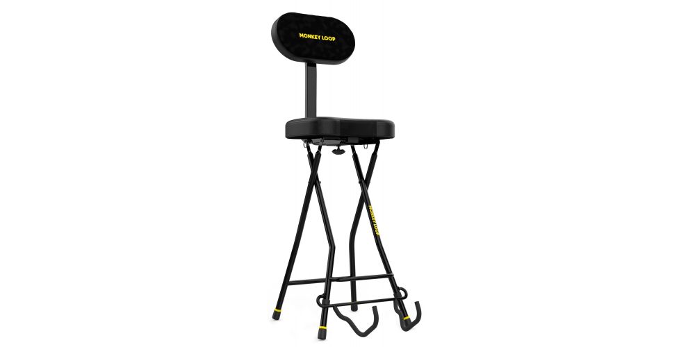 Monkey Loop Seat Prime 02 Banqueta/Soporte Para Guitarra Acústica/Eléctrica