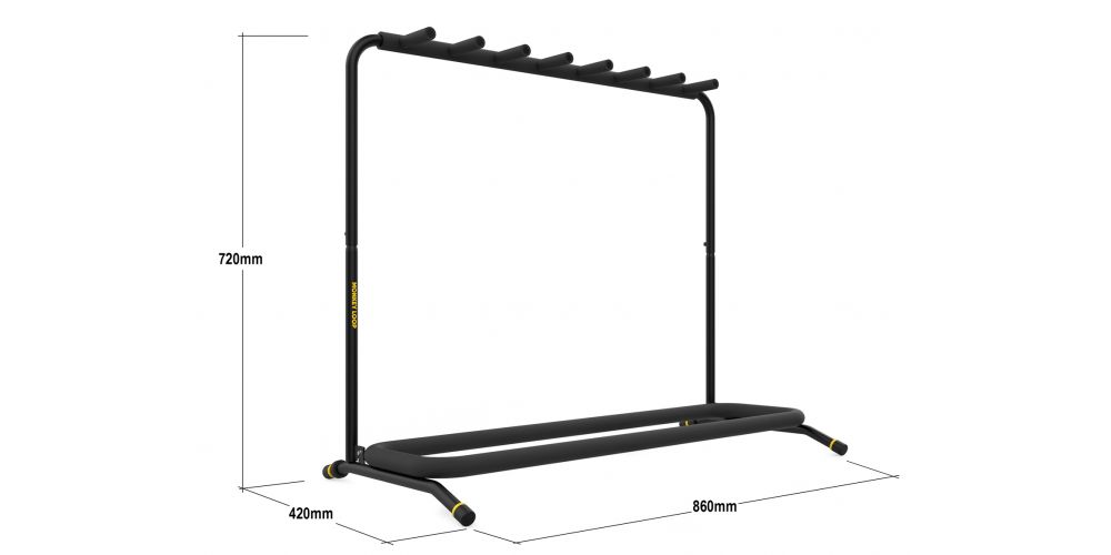 Monkey Loop Floor Prime Plus 7 Soporte Suelo Para 7 Guitarras-gallery-12