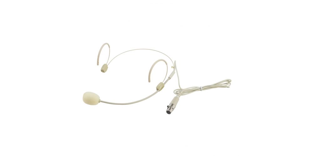 Omnitronic UHF-300 Micrófono de Diadema Color Carne
