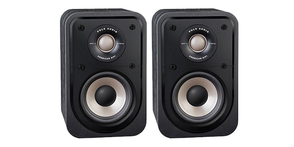 Polk audio S10 Elite Black Altavoces de Estanteria Pareja