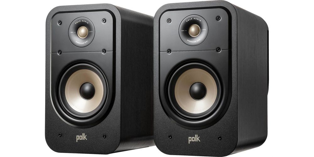 Polk audio S20 Elite Black Altavoces de Estanteria Pareja