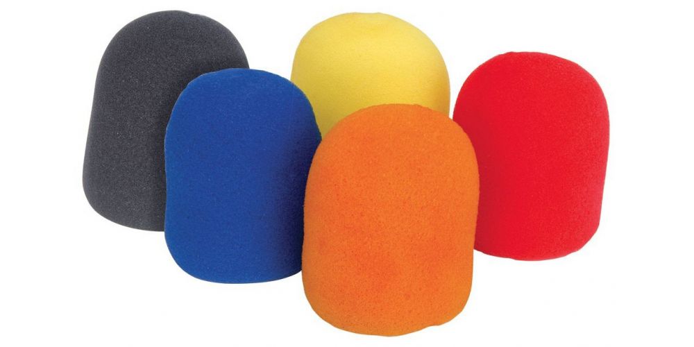 Qtx Set 5 Antivientos para Micrófono Multicolor