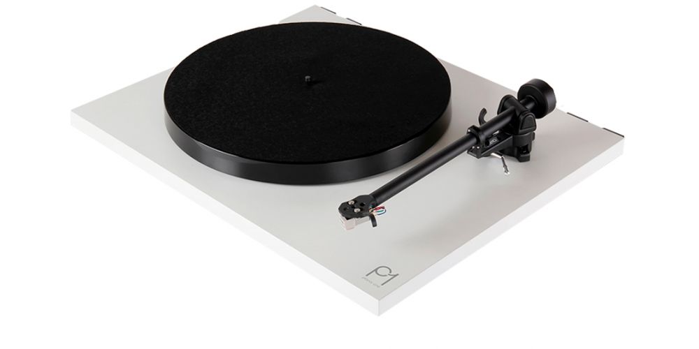 REGA Planar 1 Matt White Giradiscos HiFi Blanco Mate. Capsula Magnética incluida